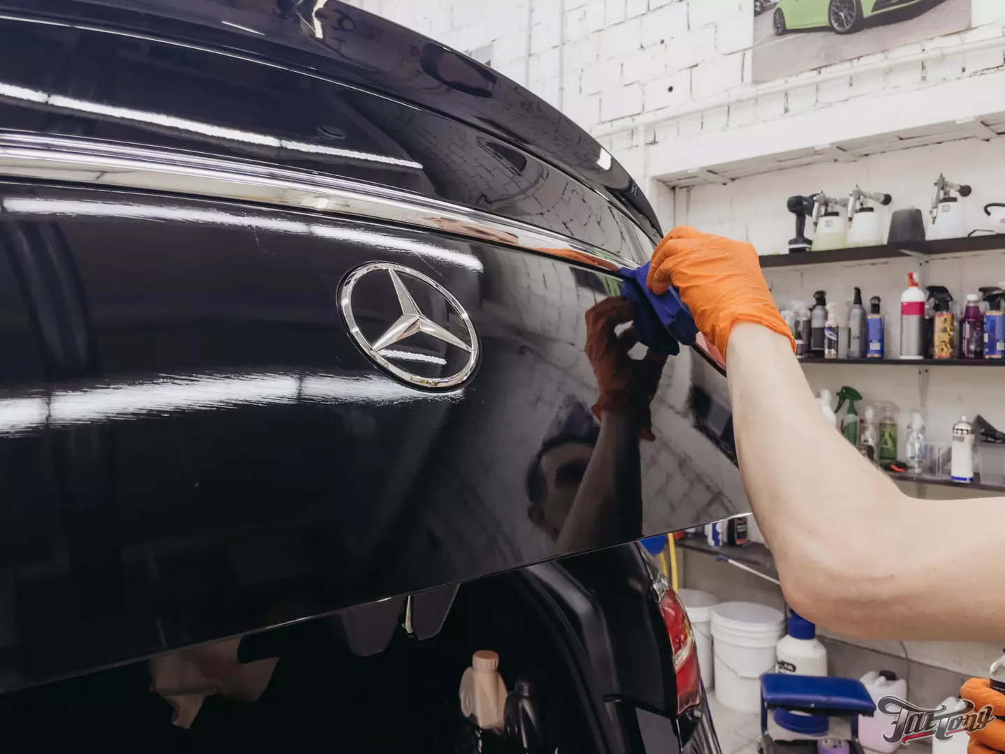 Полировка и покрытие керамикой Mercedes GLE